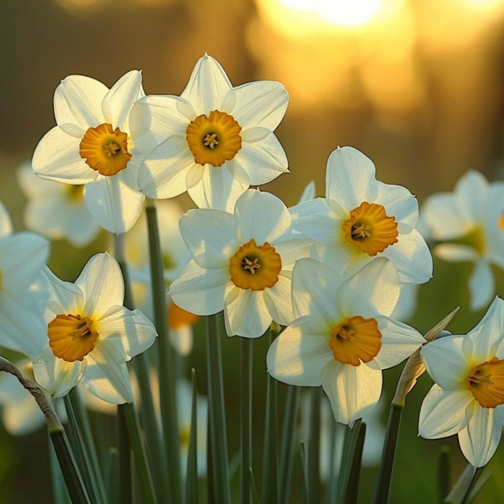 White Daffodils