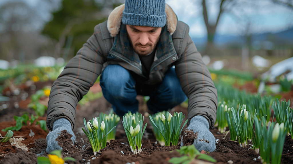 growing_Daffodils_in_soil